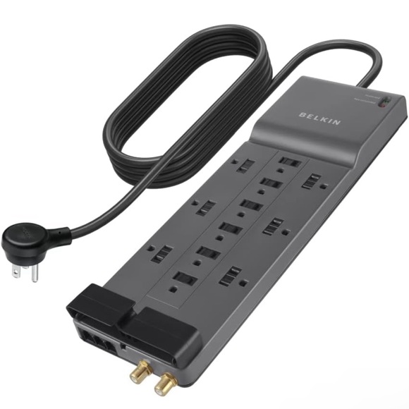 Belkin Power Strip Surge Protector - Picture 2 of 5